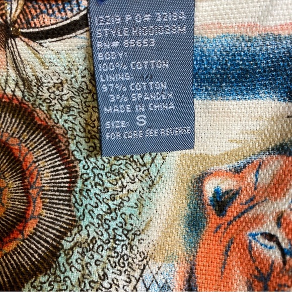 City Blues by Koret Jacket Small Denim Chambray Blue Large‎ Buttons Shacket - Picture 9 of 16